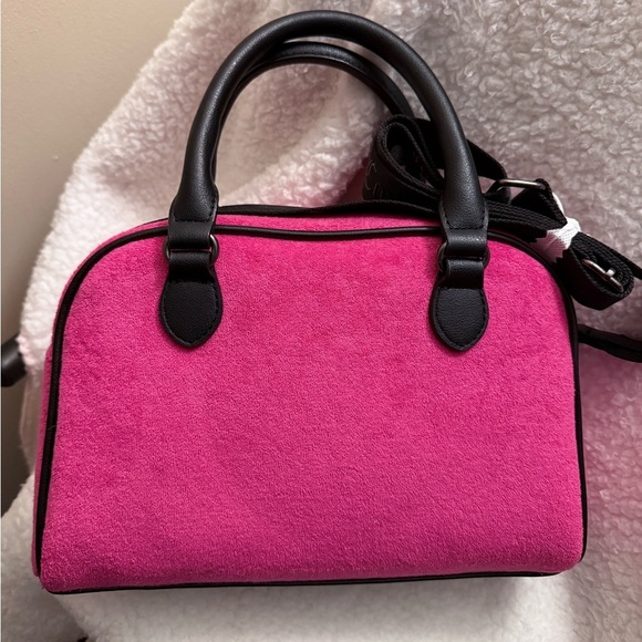NWT Juicy Couture Raising Star Bower Bag, in Pink and Black - Picture 3 of 6